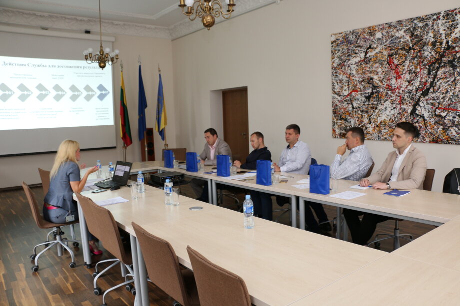 Dalijamės patirtimi su Ukrainos policijos atstovais