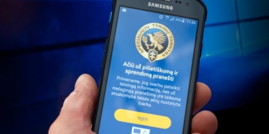 STT invites to inform about corruption via mobile app