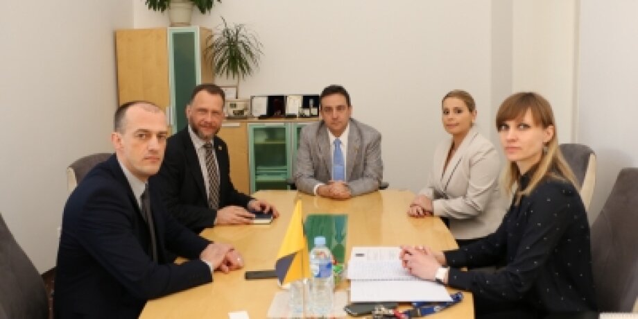 A meeting with delegates from Guatemala