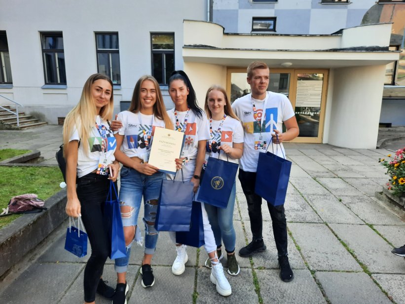 Kaune vykusių Skaidrumo orientacinių varžybų nugalėtojai – Socialinių mokslų kolegijos komanda