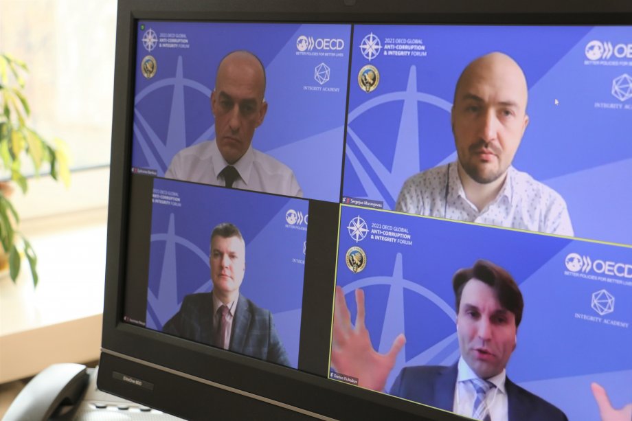 Lithuania shares its experience at the session of the OECD Global Anti-Corruption and Integrity...
