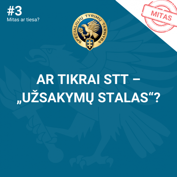 Mitas #3 – STT „užsakymų stalas“?