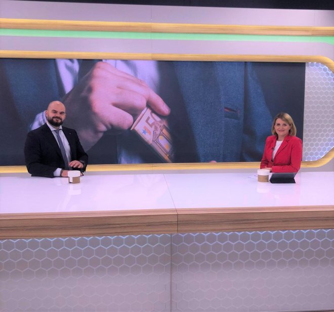 Apie antikorupcinio švietimo platformą laidoje „Laba diena, Lietuva“