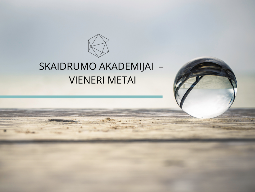 Apdovanotos aktyviausios „Skaidrumo akademija“ organizacijos ir mentoriai