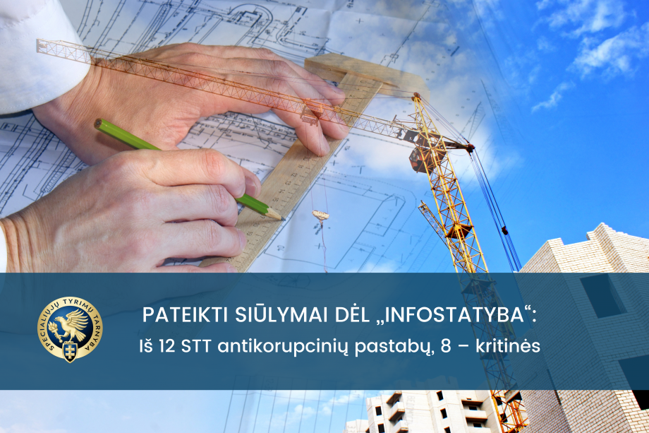 STT pakartotinai įvertinusi statybos leidimų ir statybos valstybinės priežiūros informacinę...