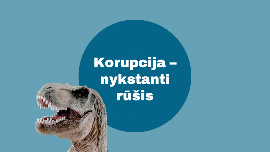 „Korupcija – nykstanti rūšis“ pelnė efektyviausios viešojo sektoriaus komunikacijos kampanijos...