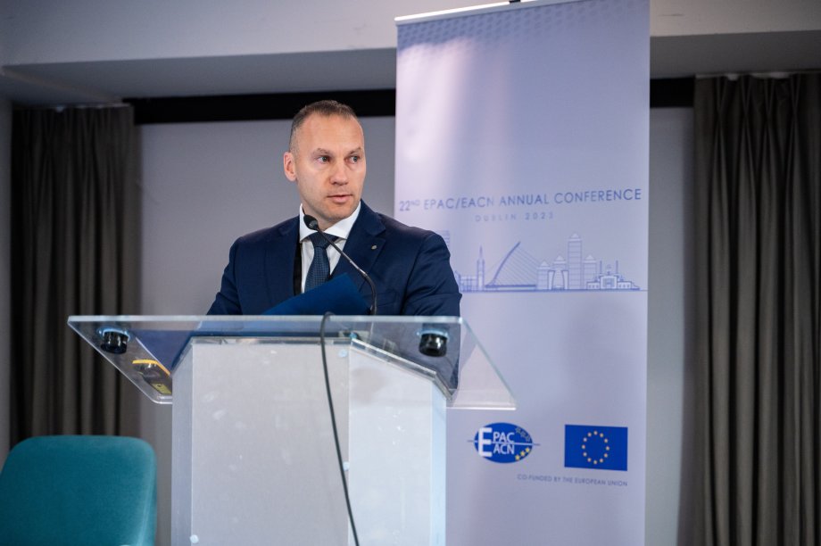 Nauju EPAC/EACN prezidentu išrinktas STT vadovas Linas Pernavas