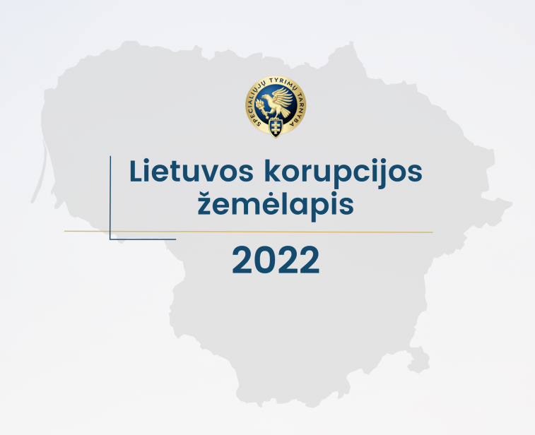 Lietuvos korupcijos žemėlapis 2022: stiprėja visuomenės antikorupcinės nuostatos, iššūkiu vis dar...
