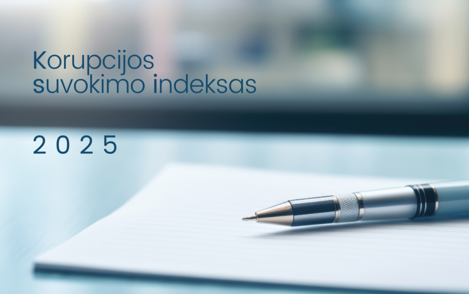 Korupcijos suvokimo indekso rezultatai rodo nuoseklią antikorupcinę pažangą