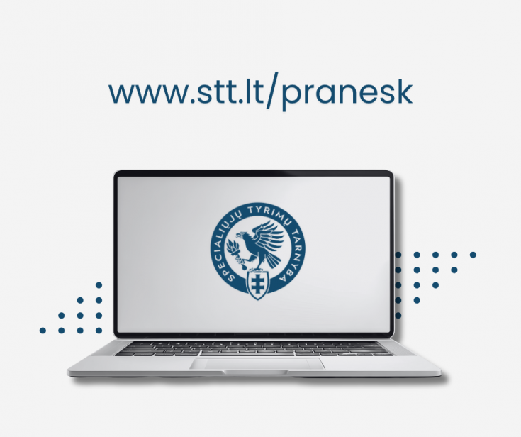 Atnaujinama pranešimų teikimo STT tvarka: pranešti apie korupciją taps paprasčiau