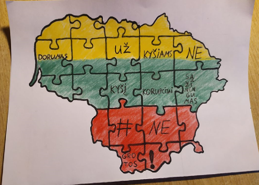 III vieta (5-8 klasių grupėje) – Gintė Pakutė